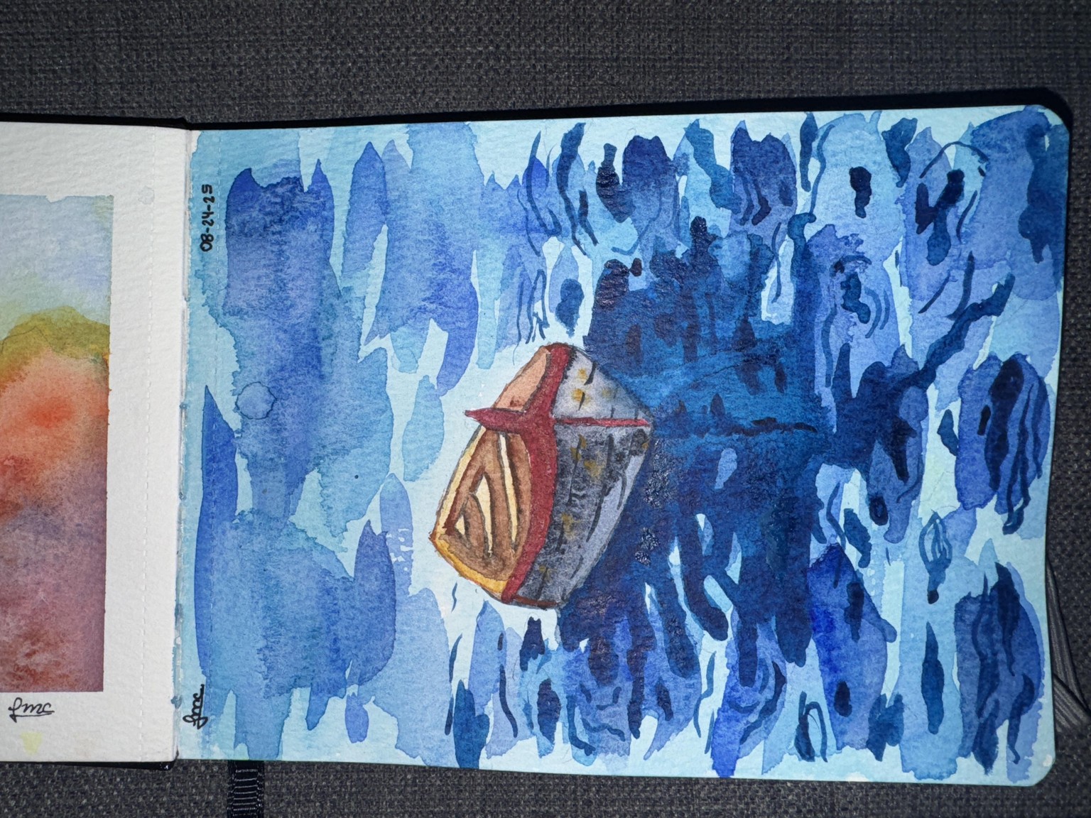 Boat reflection - image 2 - student project