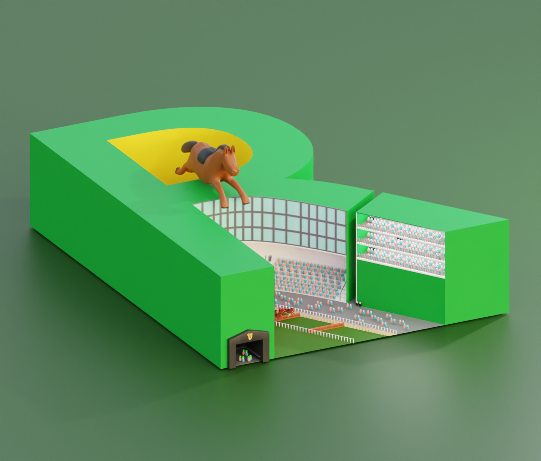 Blender Beginner 01: Learn the basics by making a stylish 3D Illustration - image 1 - student project