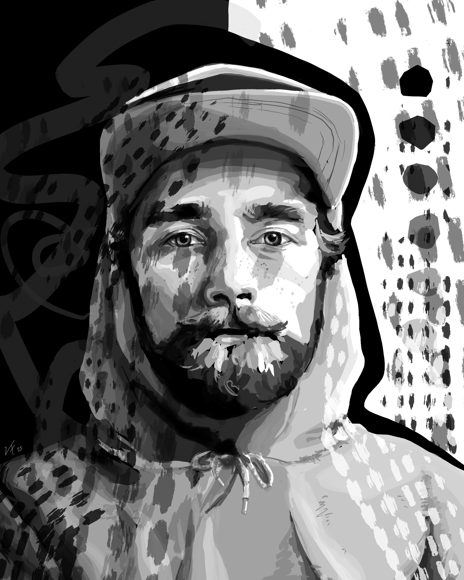 The Bearded Painter - image 1 - student project