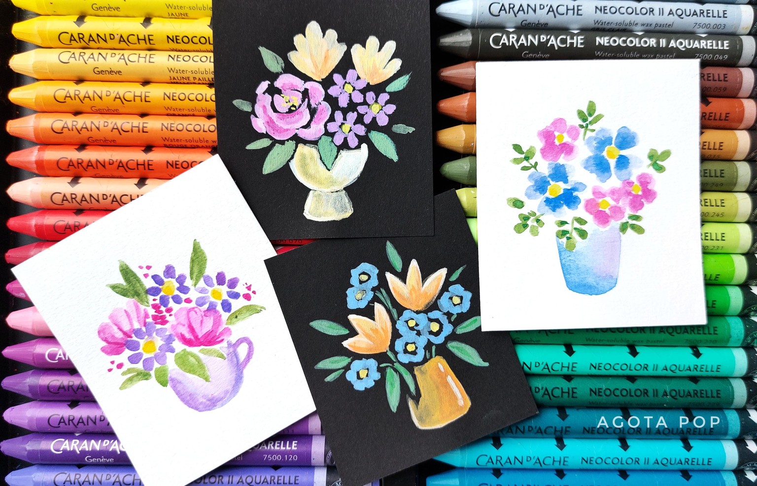 Tiny Florals - image 4 - student project