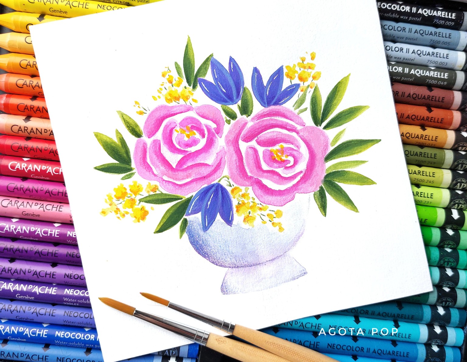 Tiny Florals - image 5 - student project