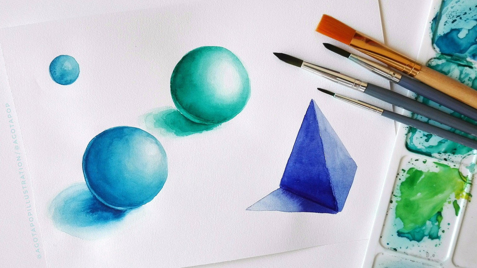 Watercolour Project - image 5 - student project