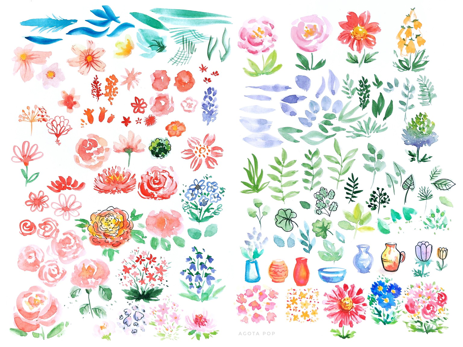 Tiny Florals - image 1 - student project