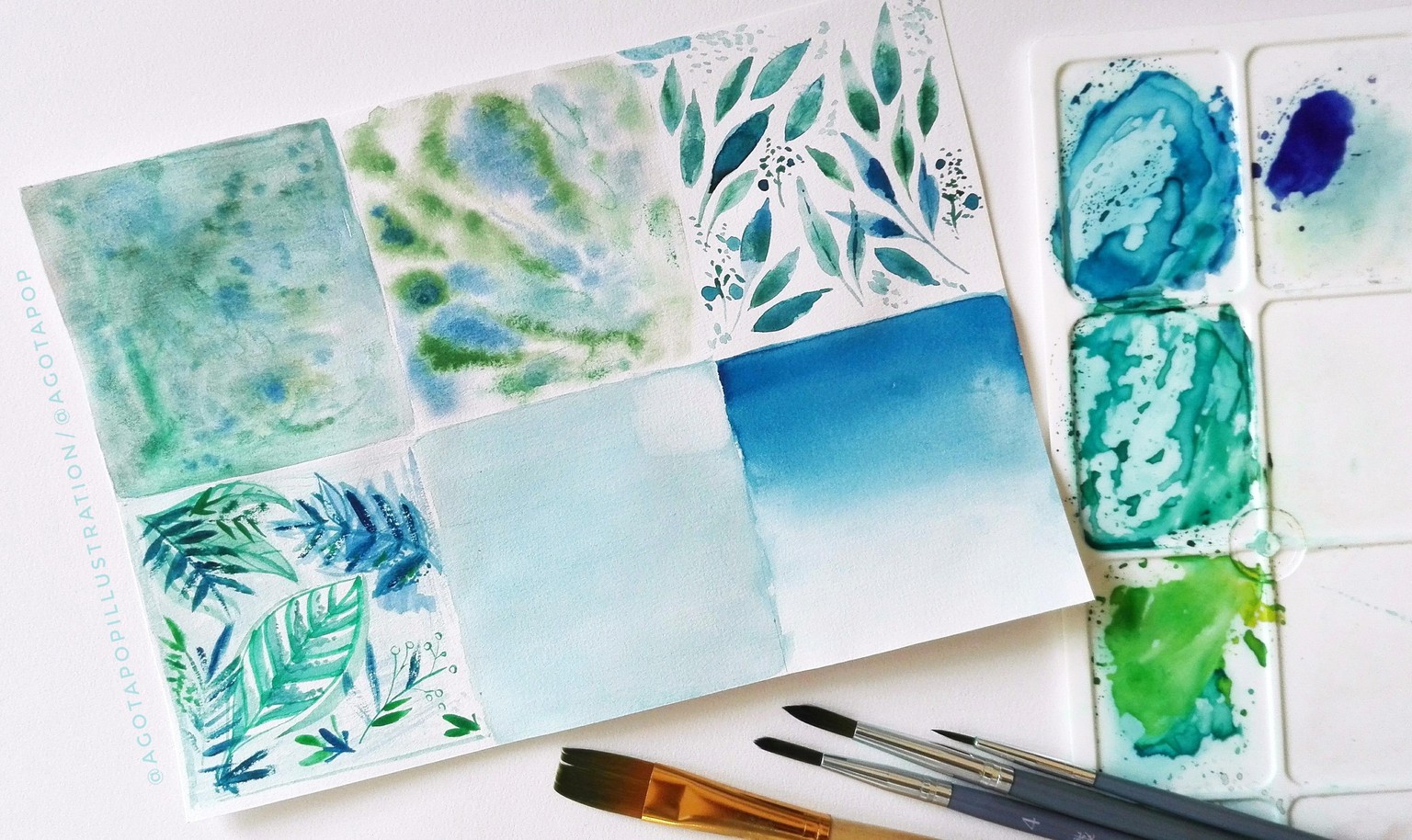 Watercolour Project - image 1 - student project