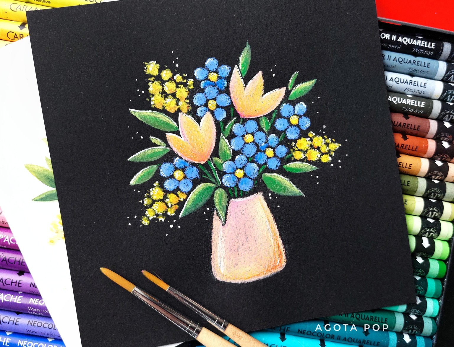 Tiny Florals - image 7 - student project