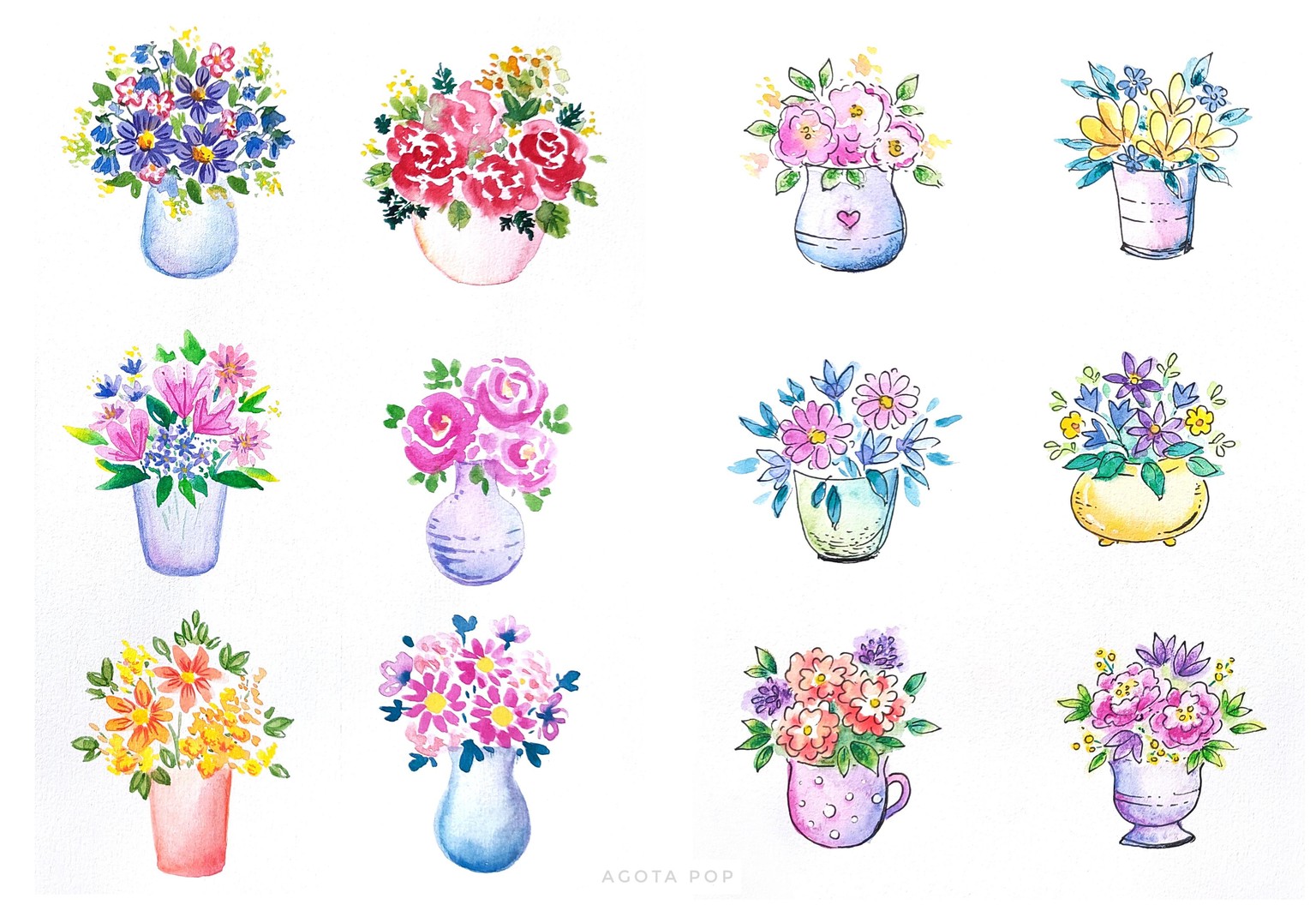 Tiny Florals - image 2 - student project