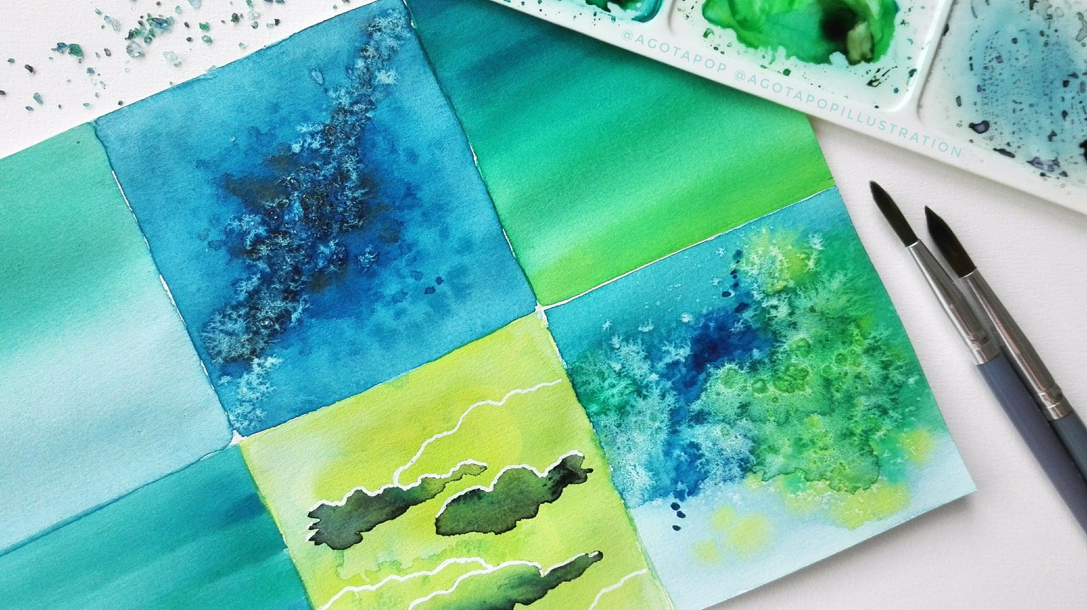 Watercolour Project - image 7 - student project