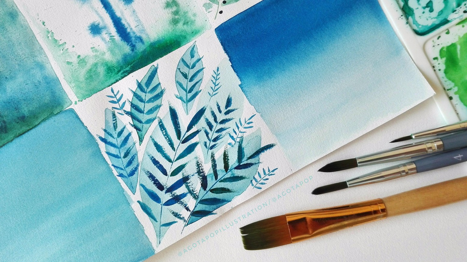 Watercolour Project - image 4 - student project