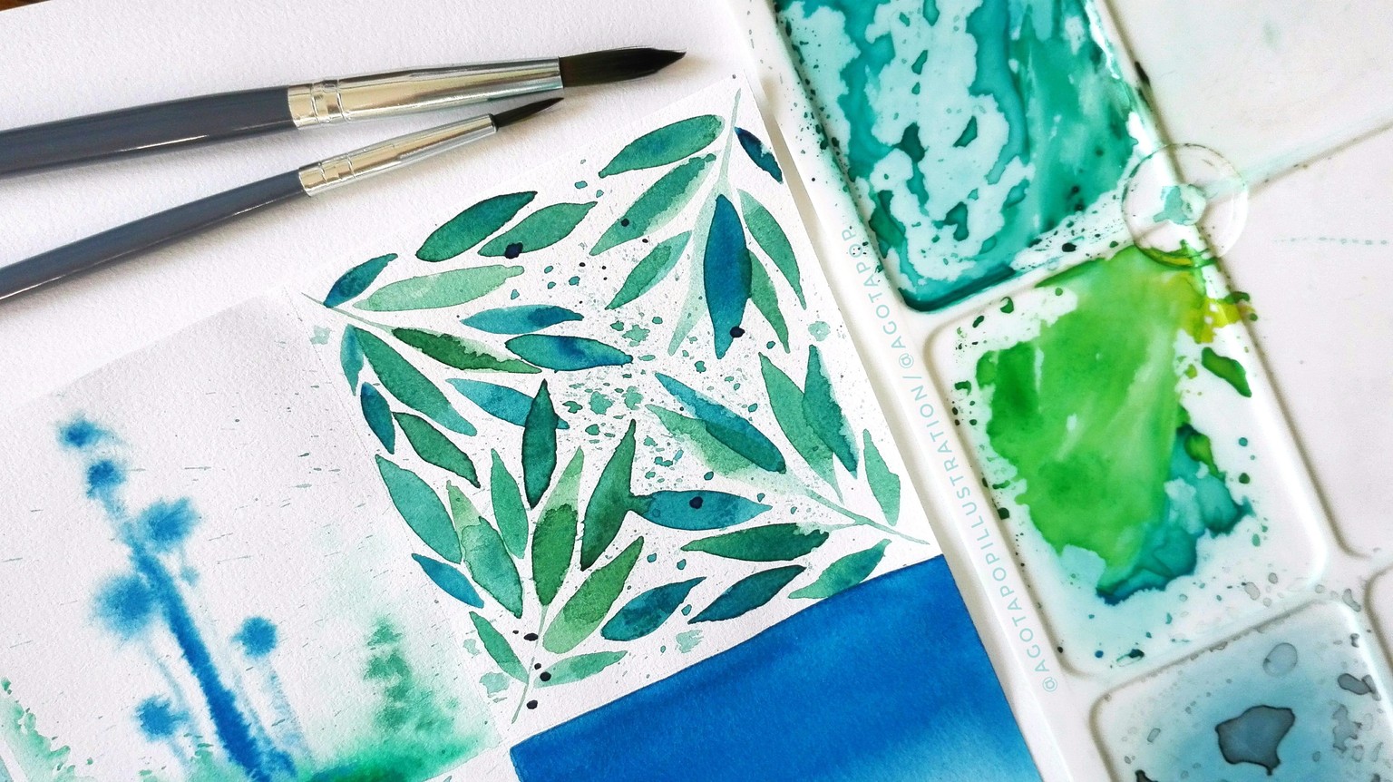 Watercolour Project - image 3 - student project