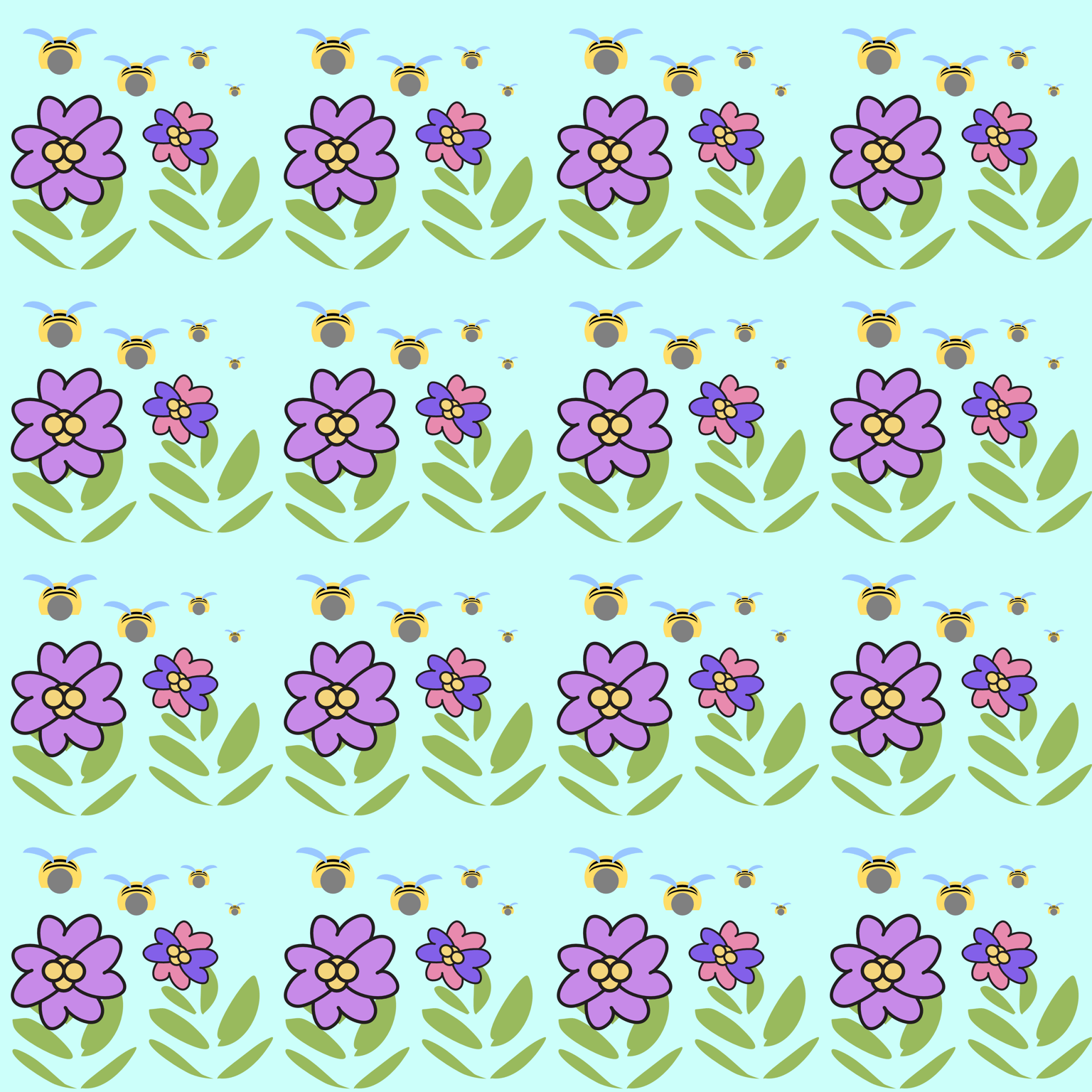 Mi estampado de abejas - image 1 - student project