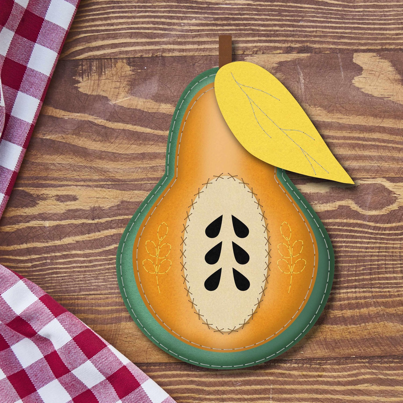 Learning texture with felt in affinity designer - image 1 - student project
