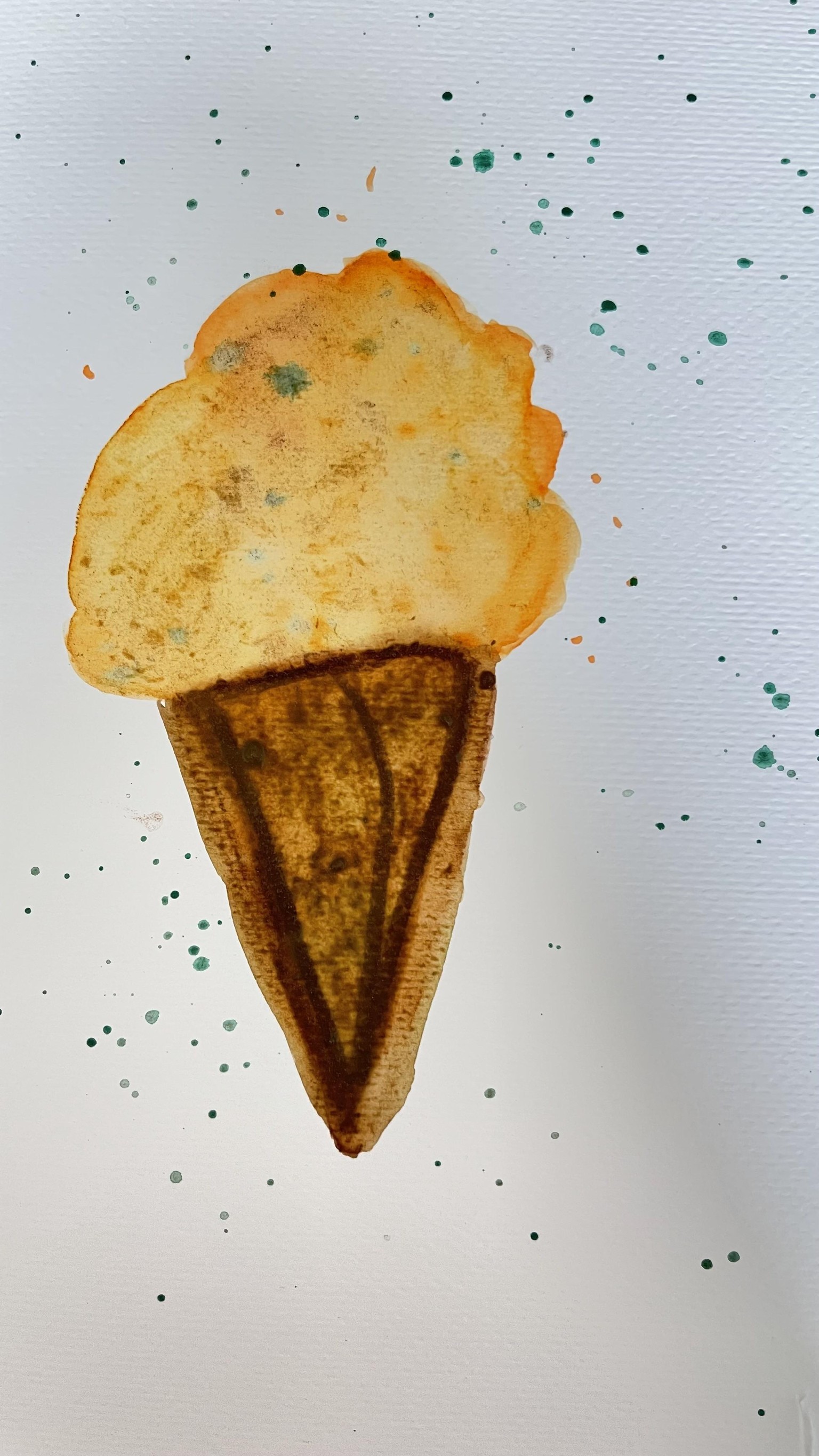 Orange ice cream - image 1 - student project
