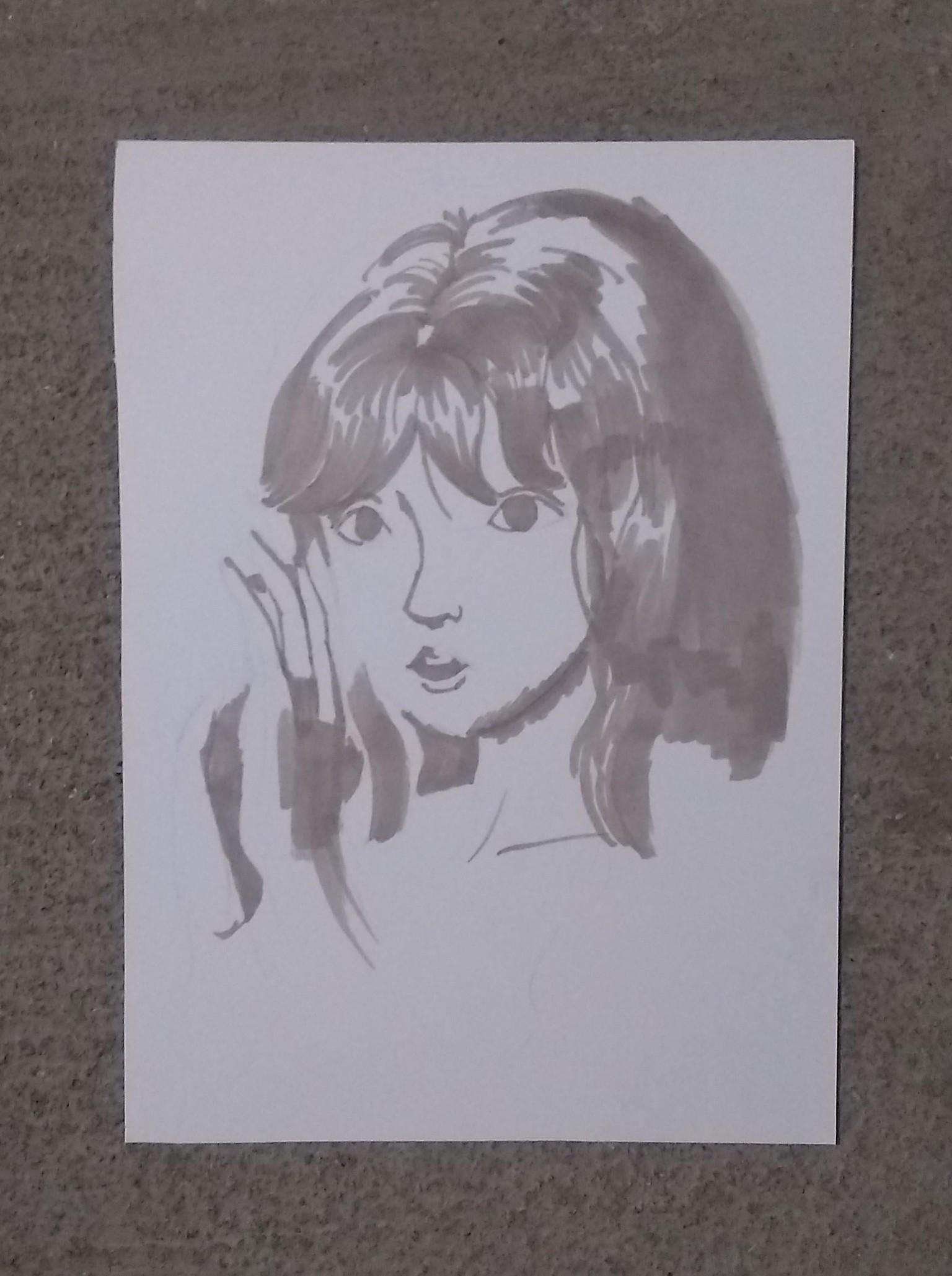 Female Character Portrait - image 1 - student project