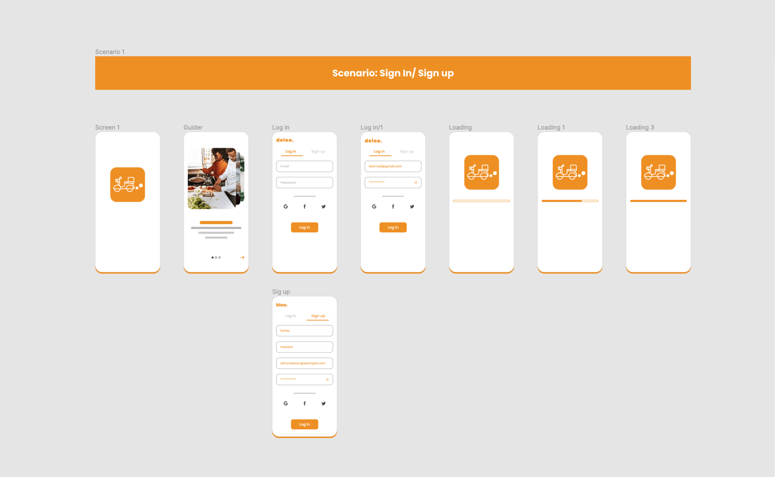 Food App - image 1 - student project