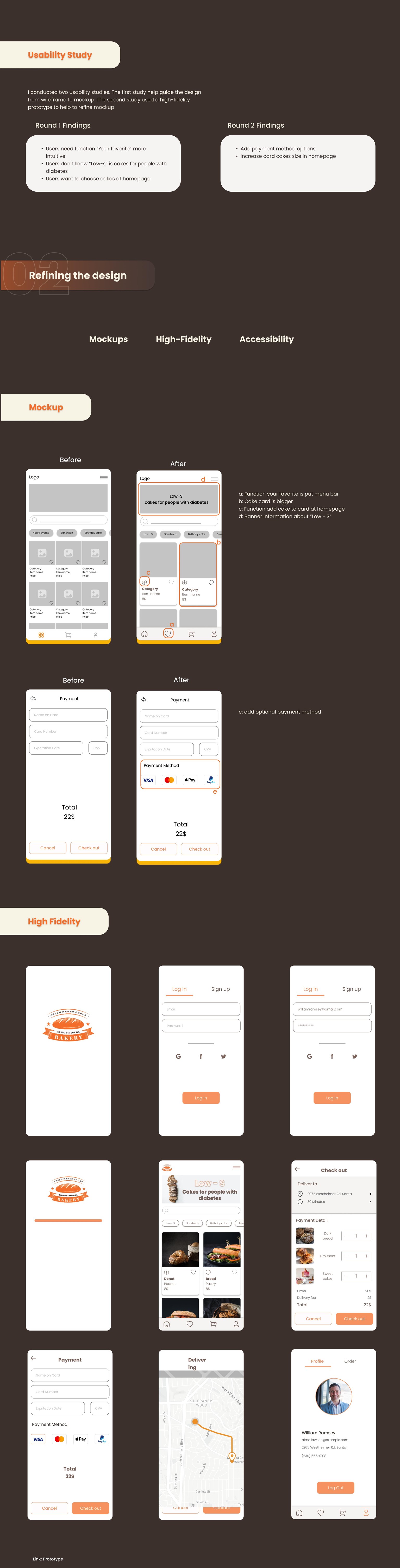 Ordering App for The Bakery - image 2 - student project