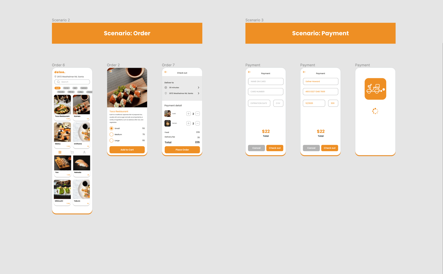 Food App - image 2 - student project
