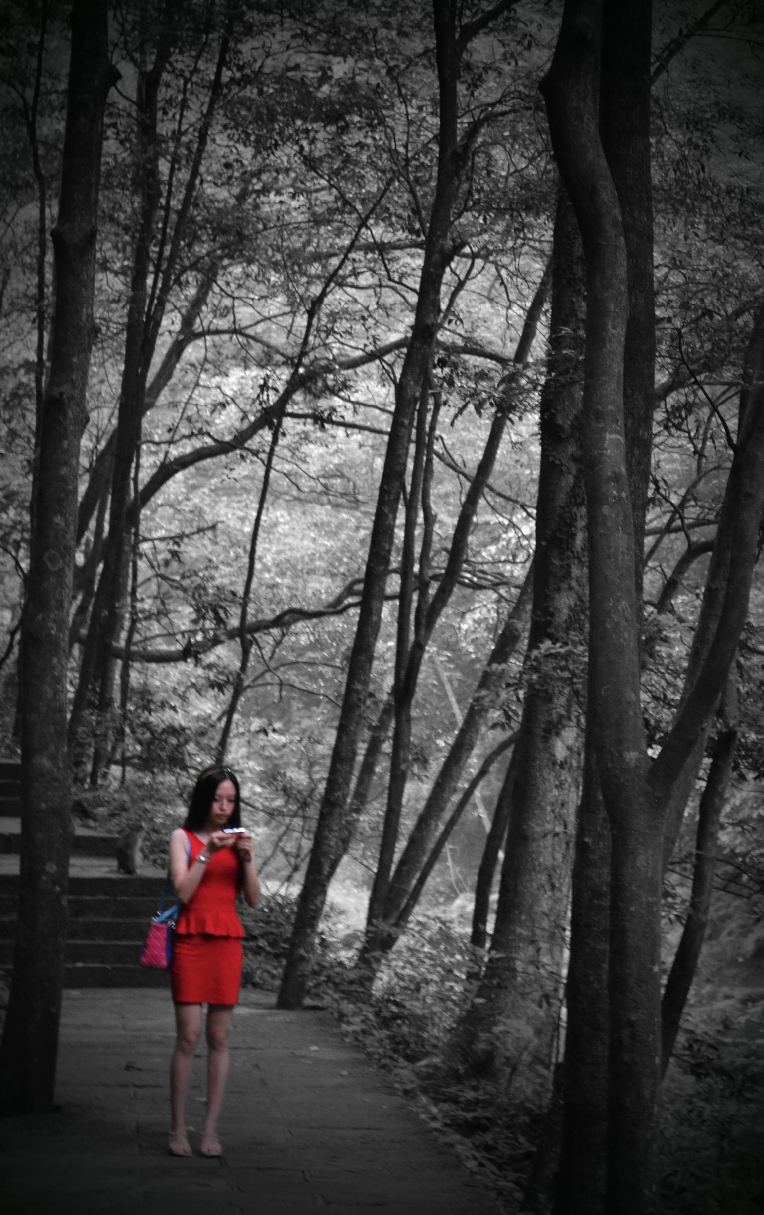 Red dress girl - image 1 - student project