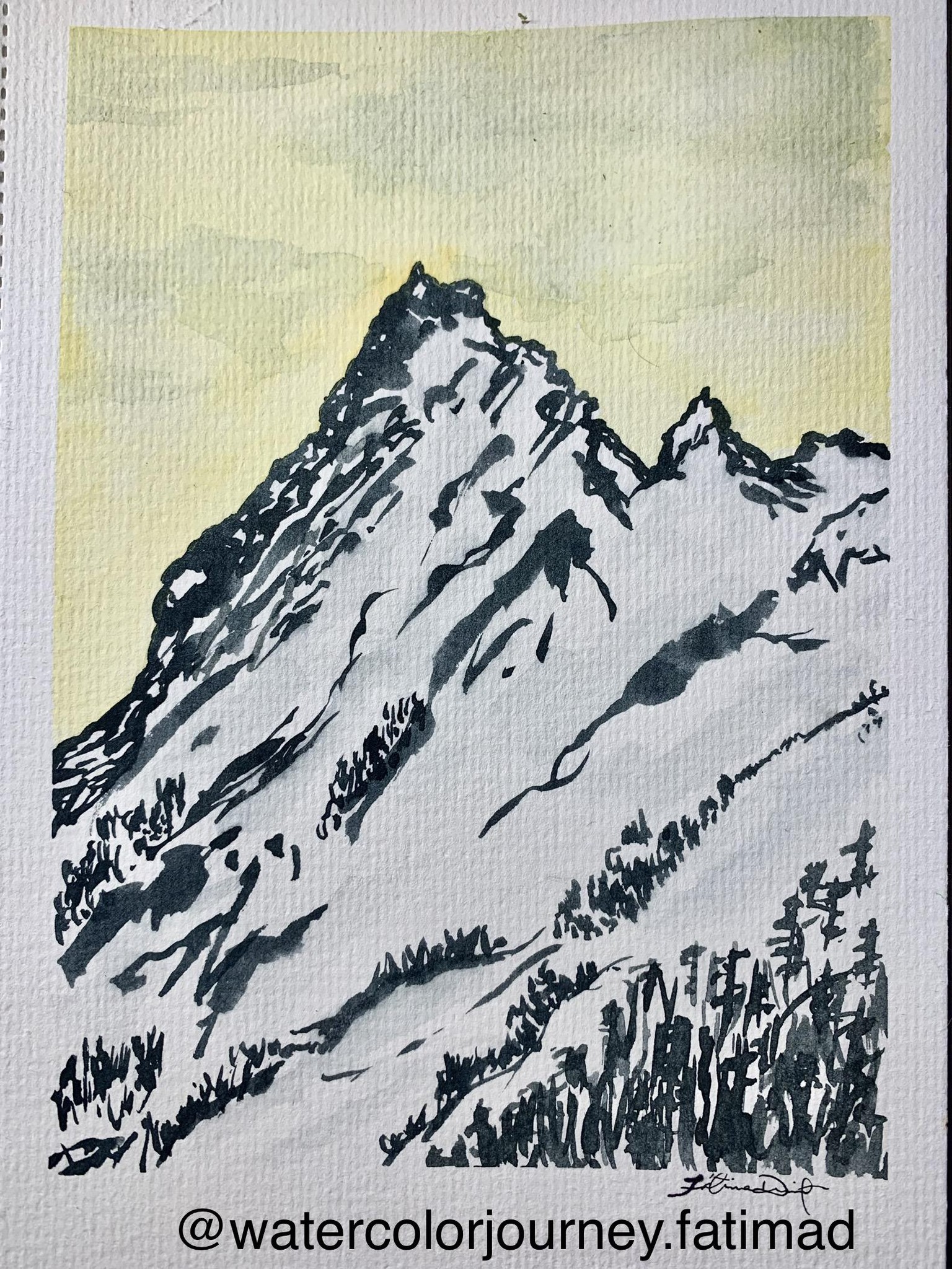 My first Mountains - image 2 - student project