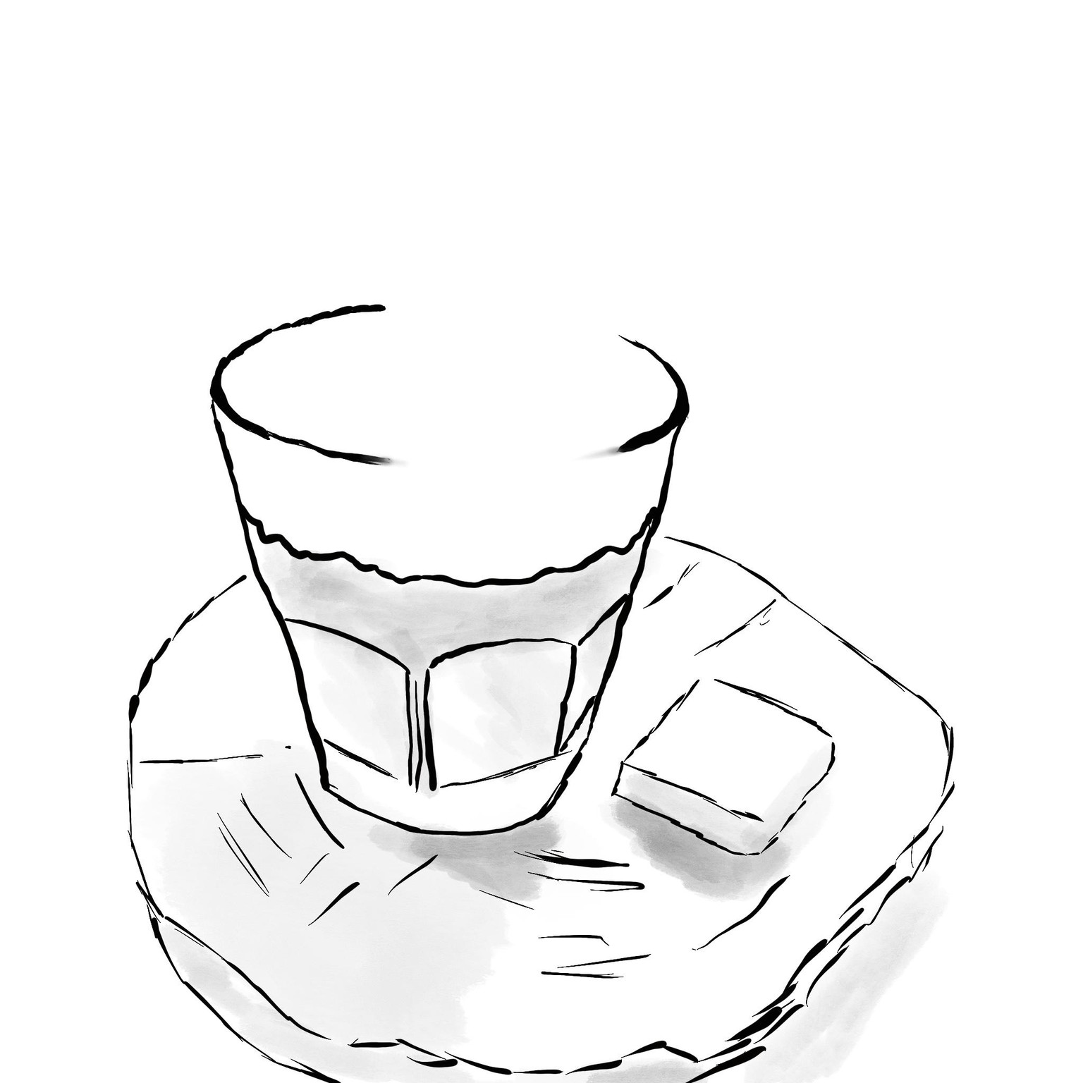 Sketching coffee - image 1 - student project