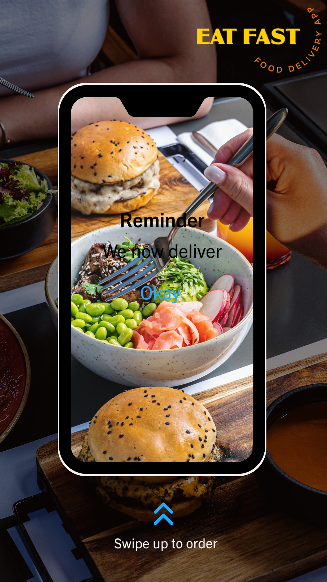 Eat Fast -Food delivery app - image 2 - student project