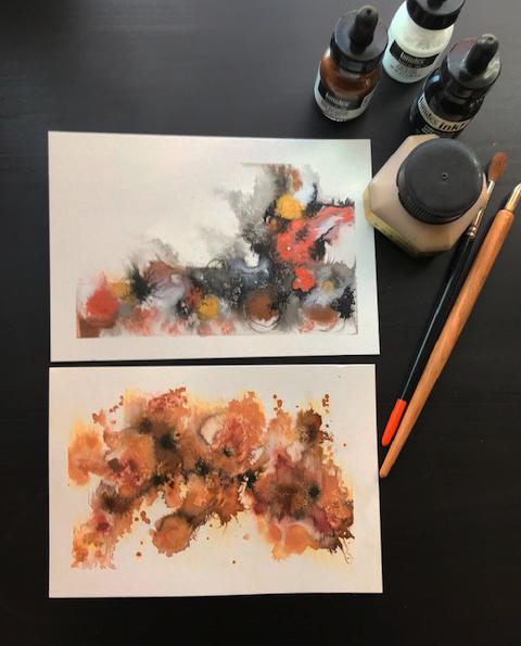 Learned so much about the inks! - image 5 - student project