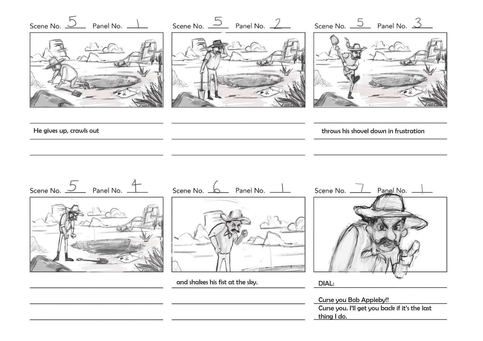 Storyboard Exercise - image 1 - student project
