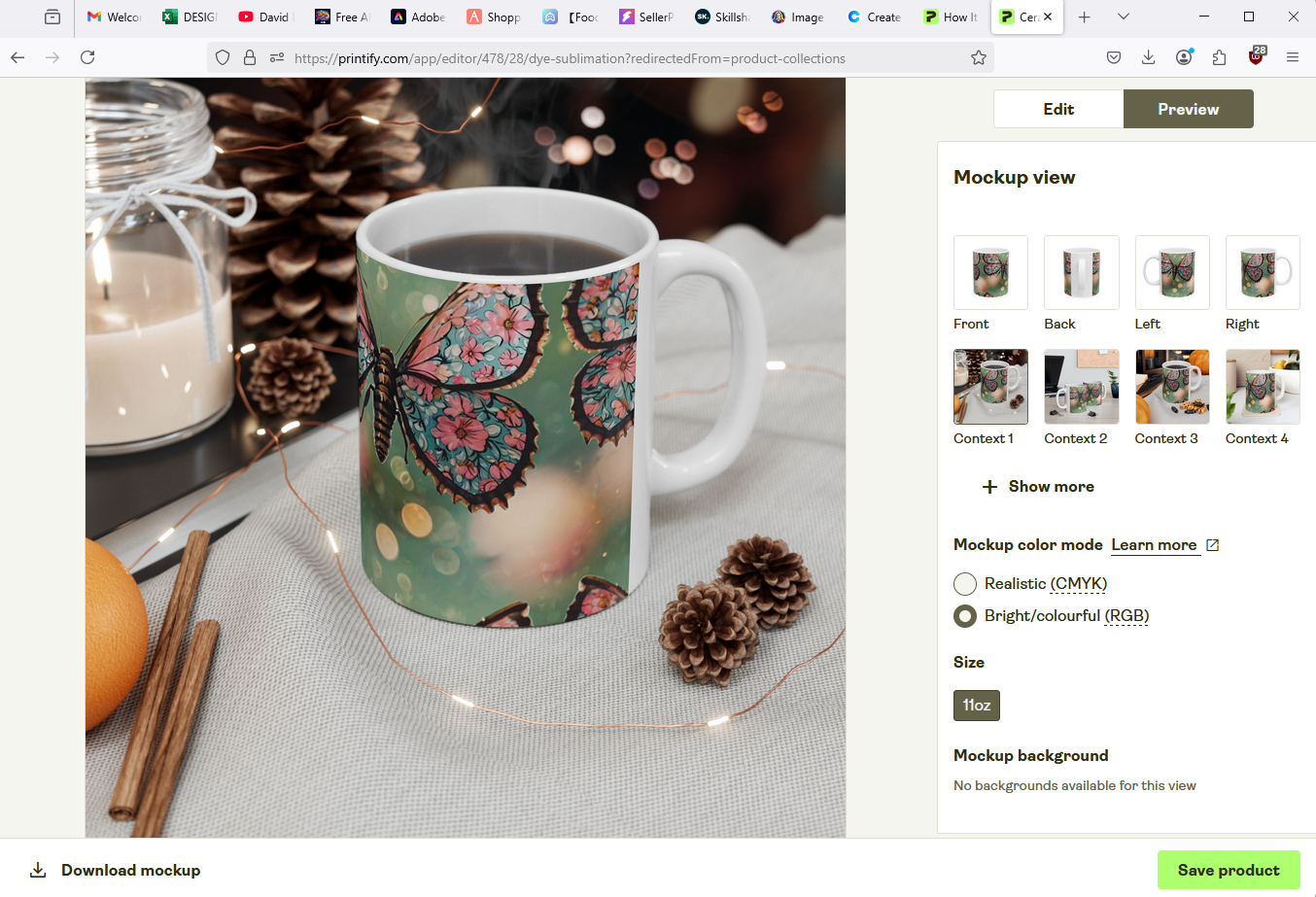 POD website - image 1 - student project