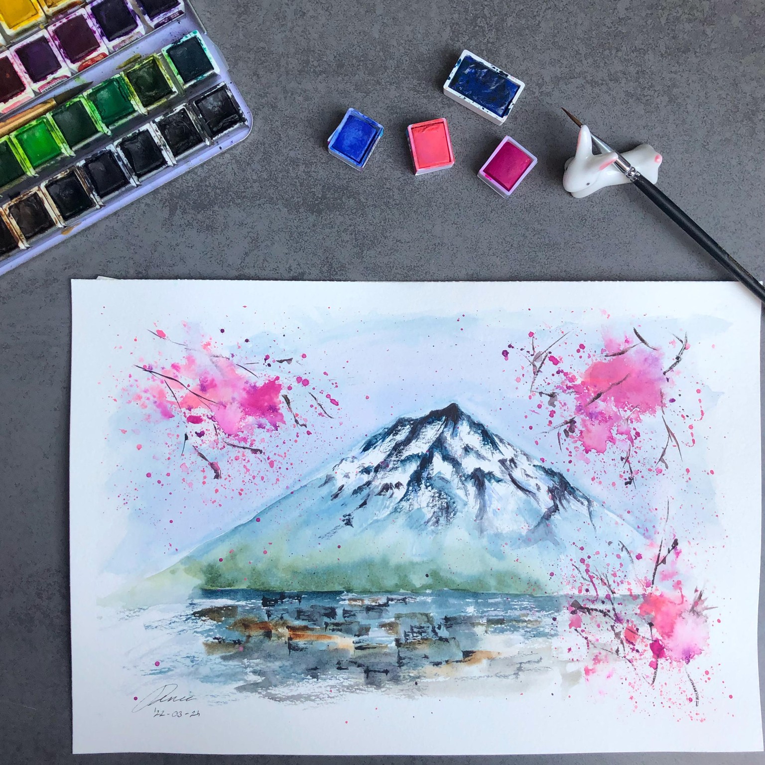 Renee’s watercolor travel - part 2. - image 2 - student project