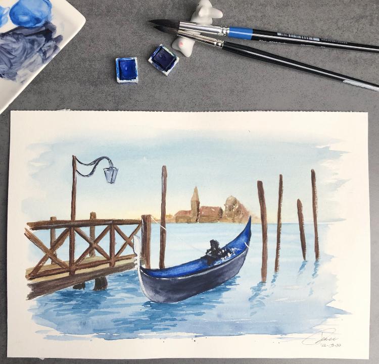 Renee’s watercolor travel - part 2. - image 5 - student project