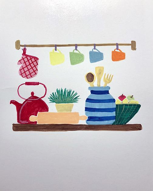 Tea cups - image 1 - student project