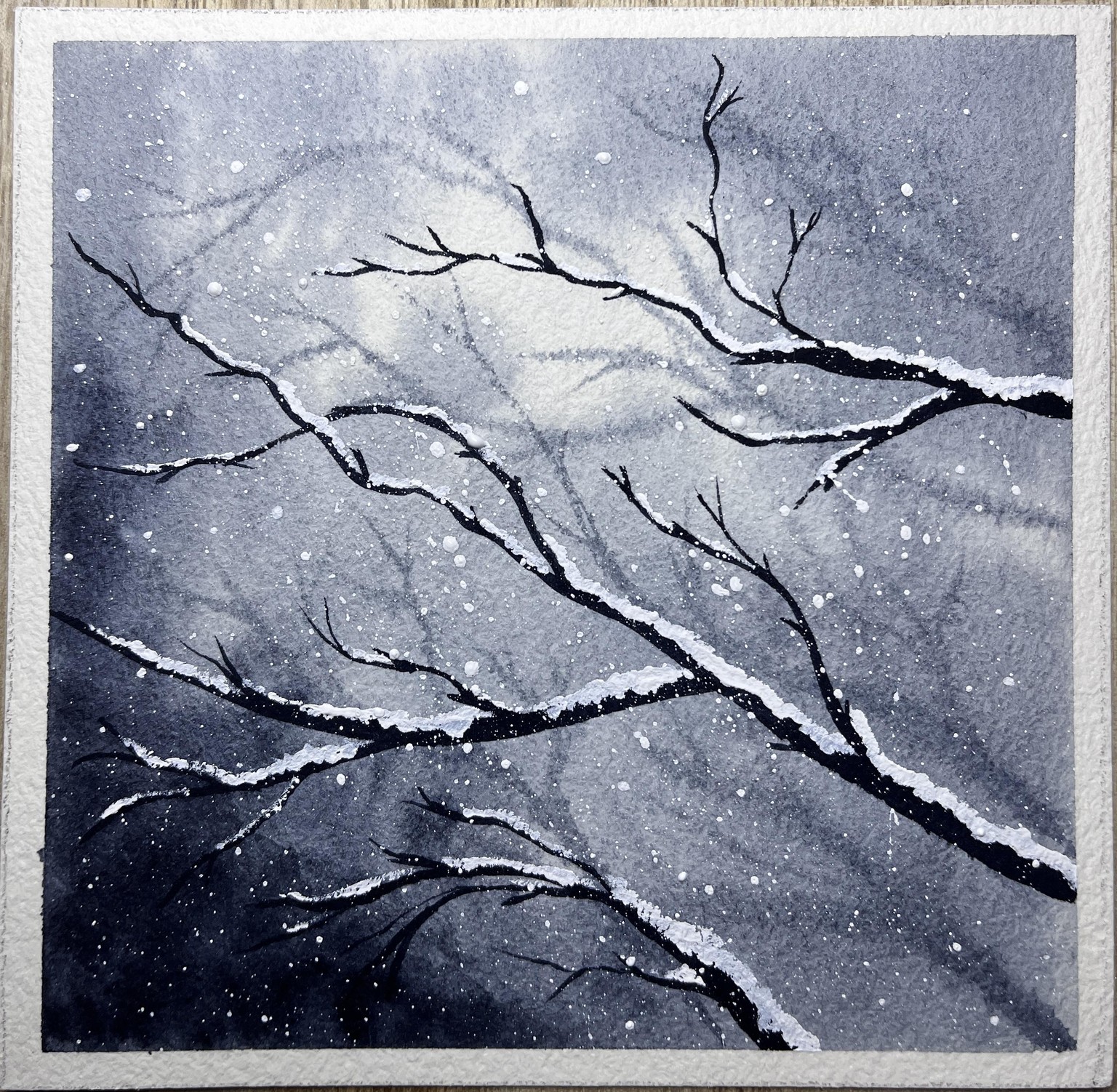 Monochrome painting - image 2 - student project