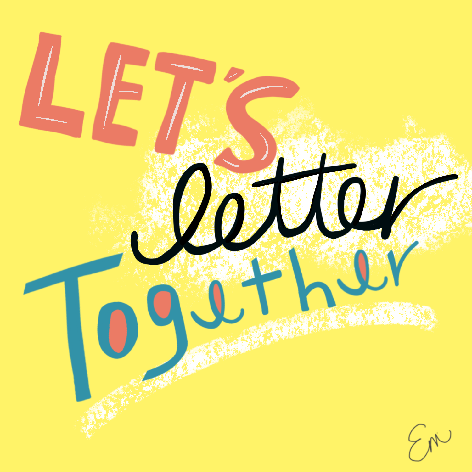 Let’s letter together - image 1 - student project