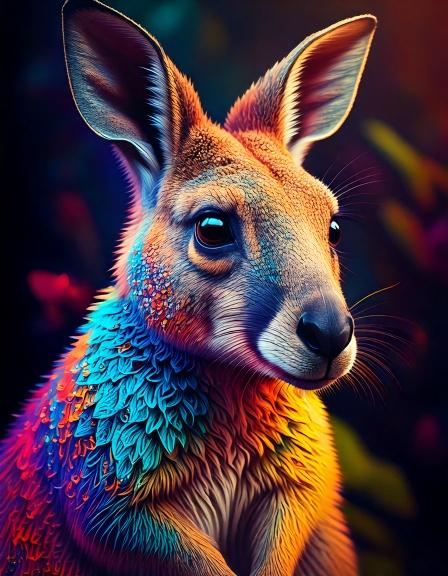 Cute kangaroos - image 1 - student project