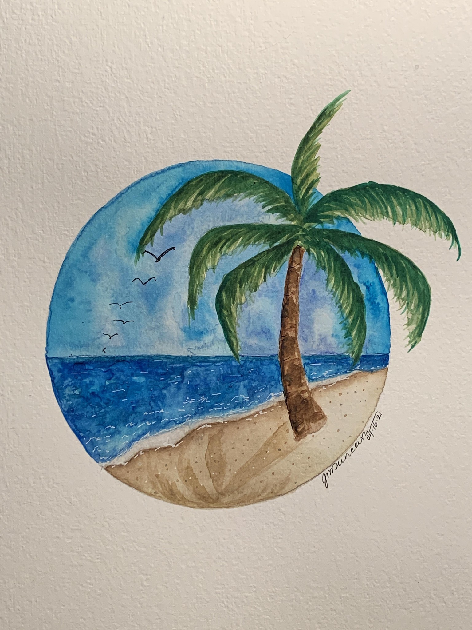 Beach Scene - image 1 - student project