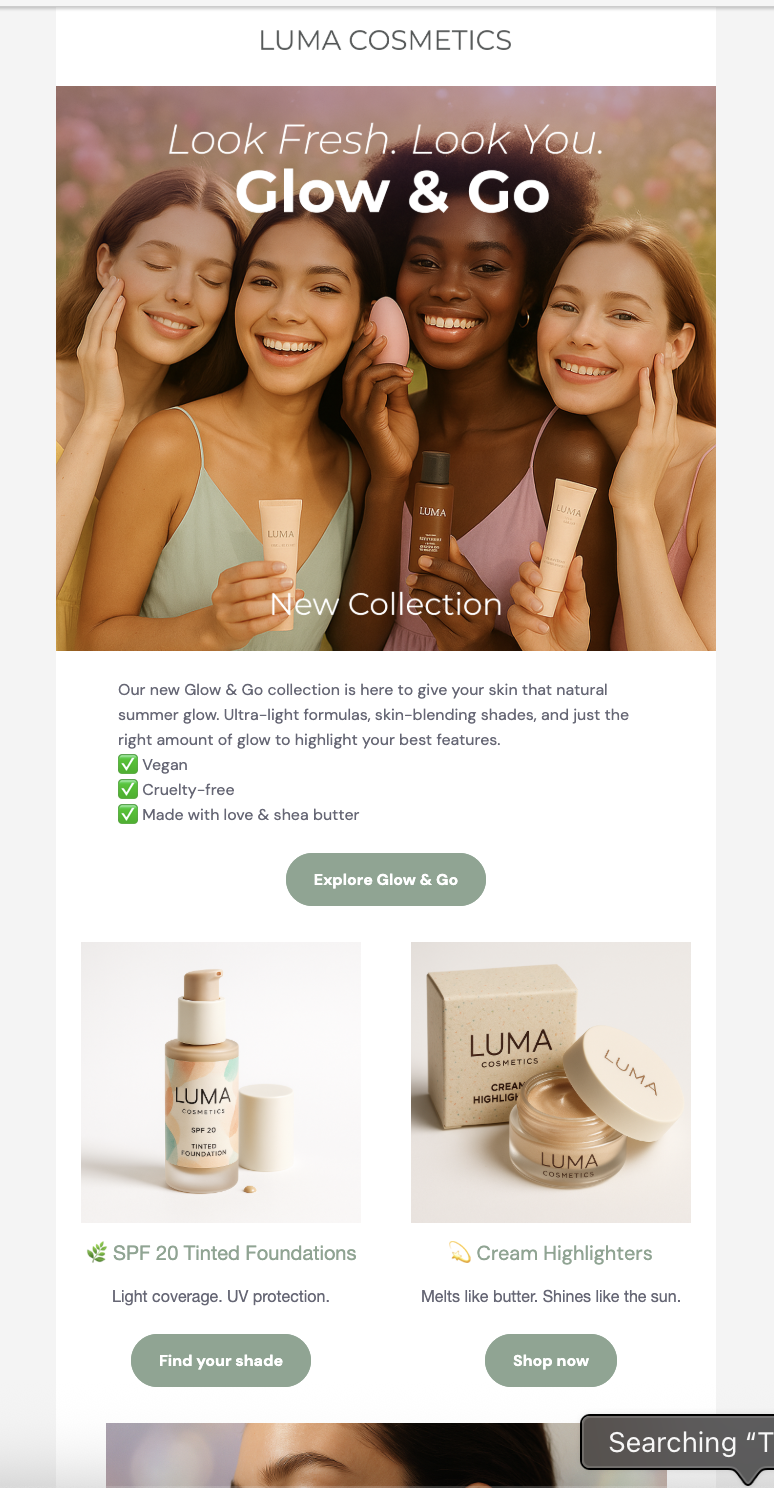 email marketing - image 1 - student project