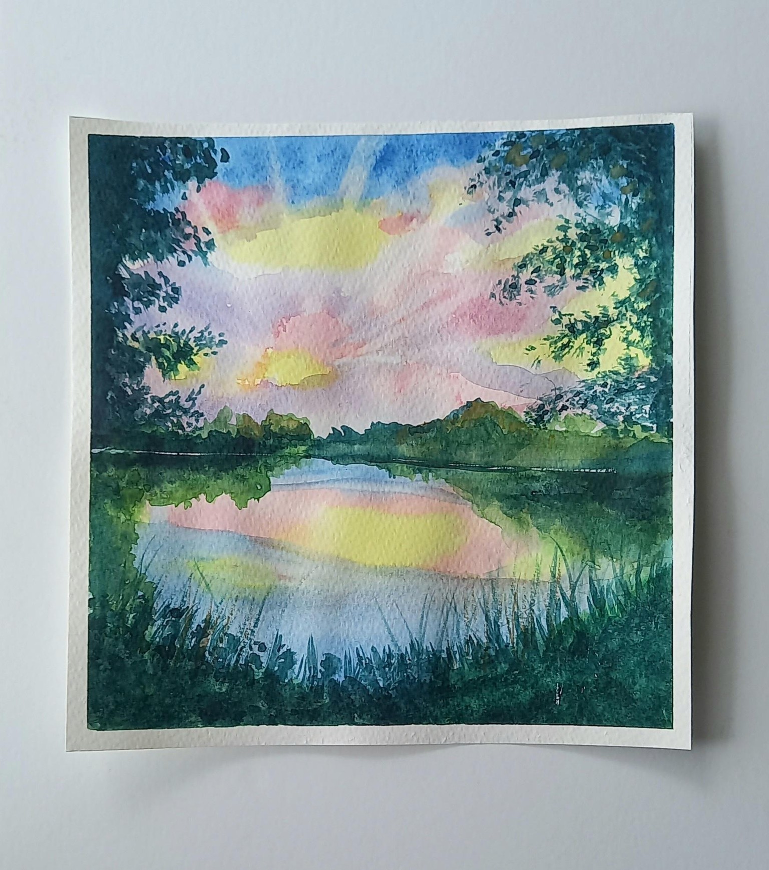 Watercolor meadows - image 3 - student project