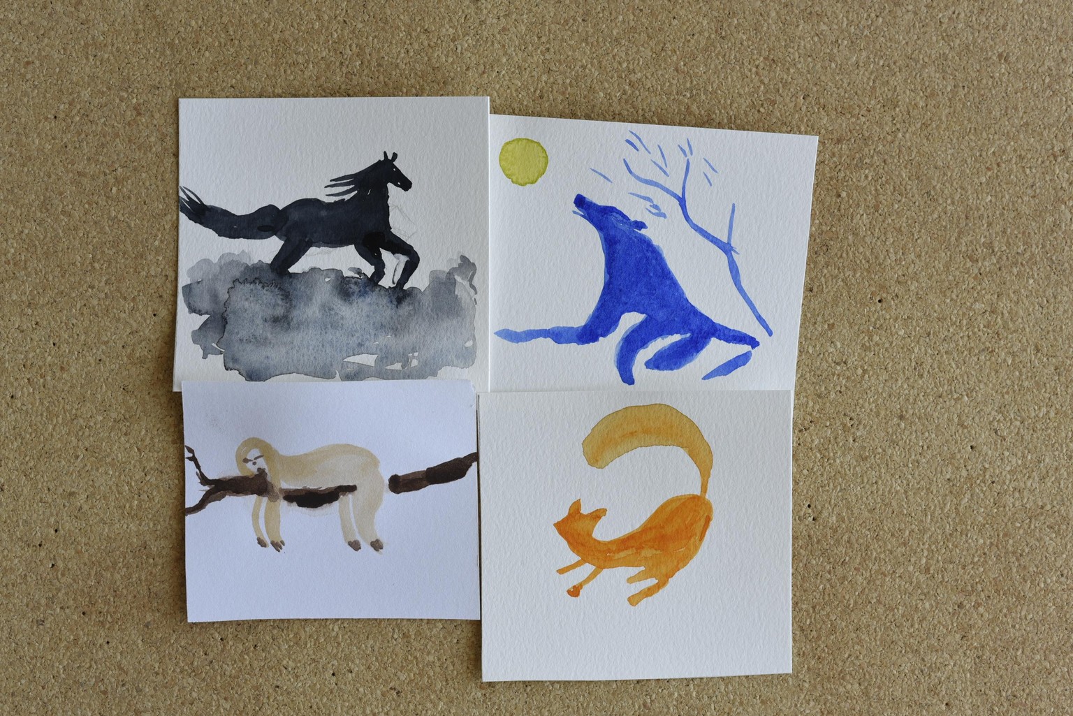31 little watercolor paintings - image 2 - student project