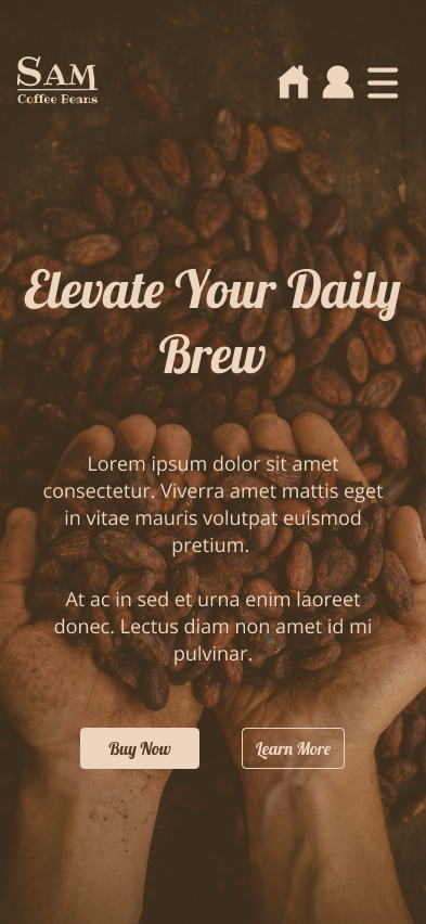 Sam Coffee Beans - image 4 - student project