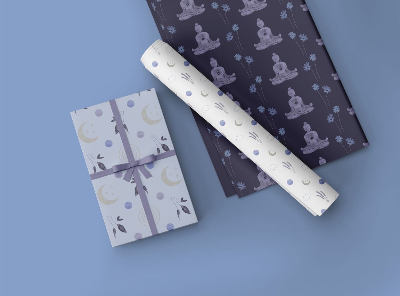 'Calm World' Stationery Set - image 2 - student project