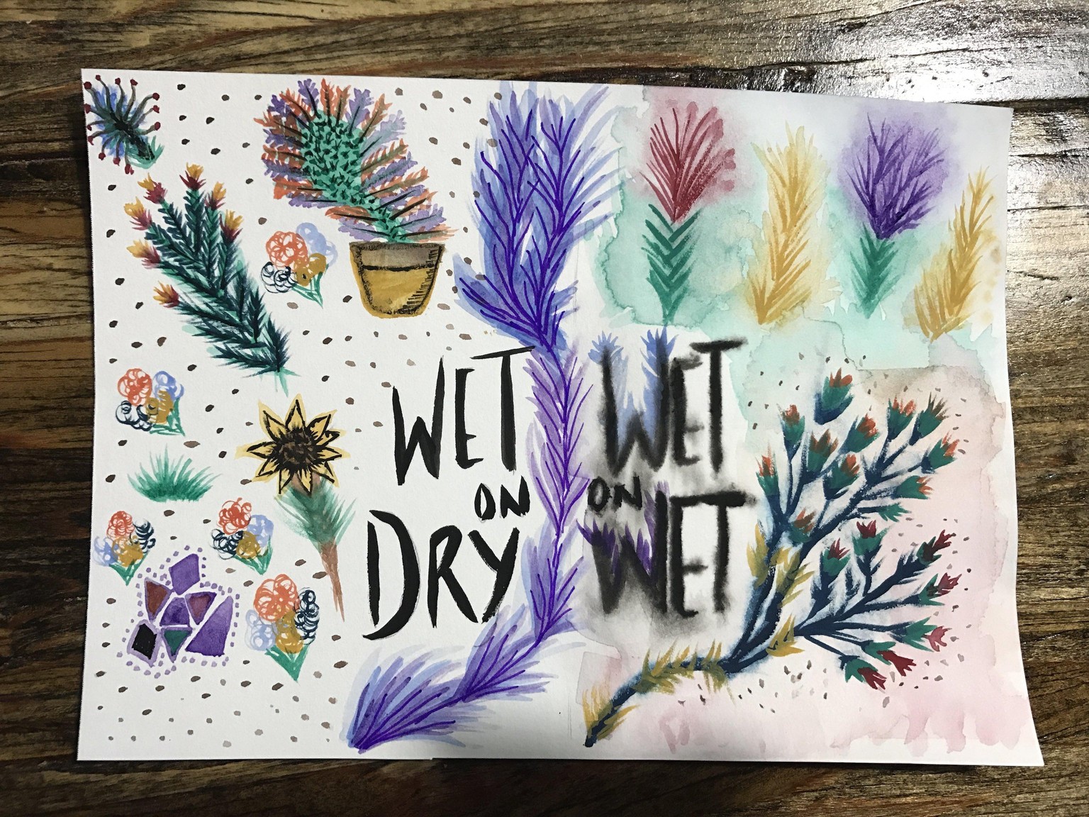 Watercolor Basics 3: WoD & WoW - image 1 - student project