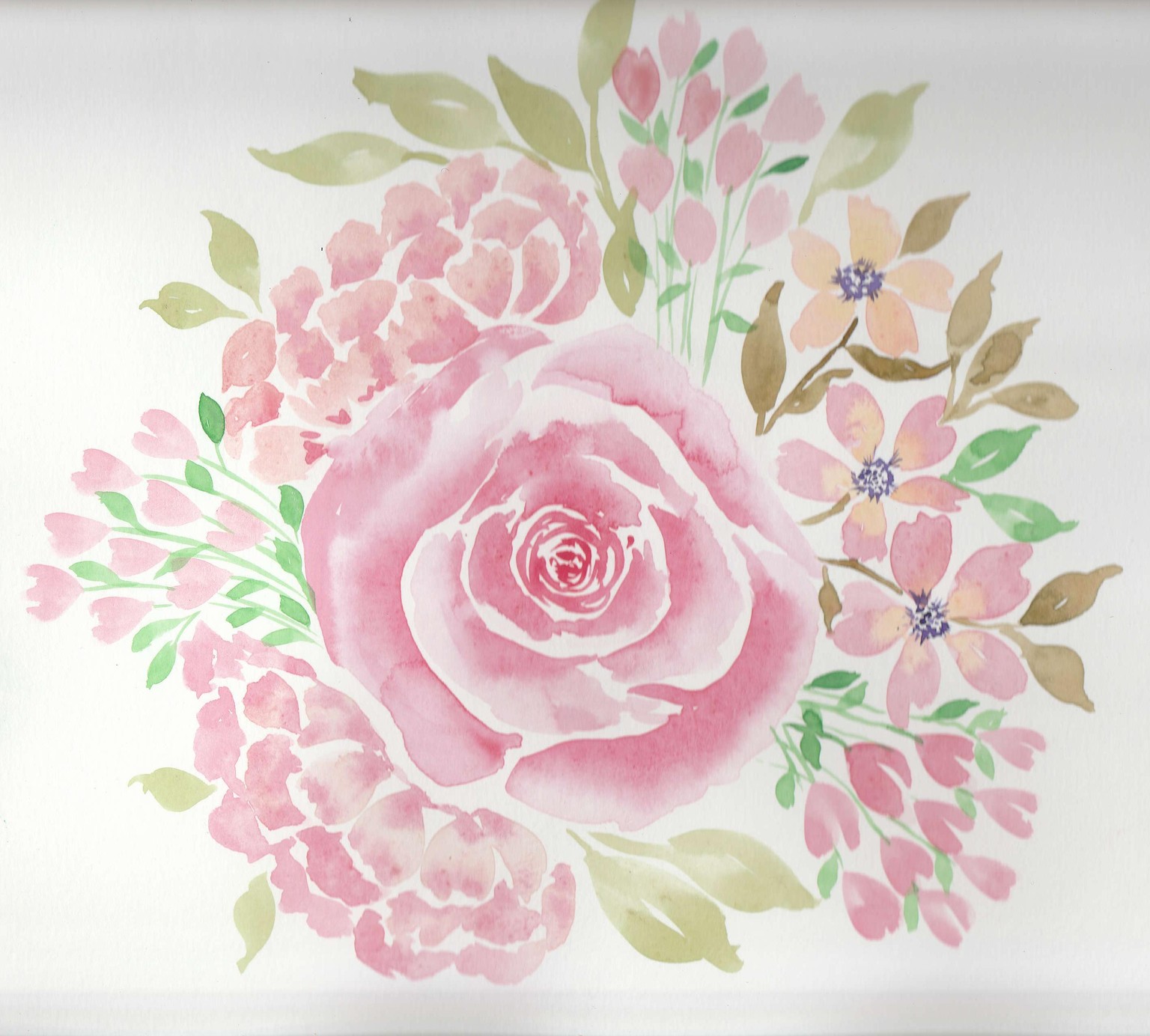 pink florals - image 1 - student project