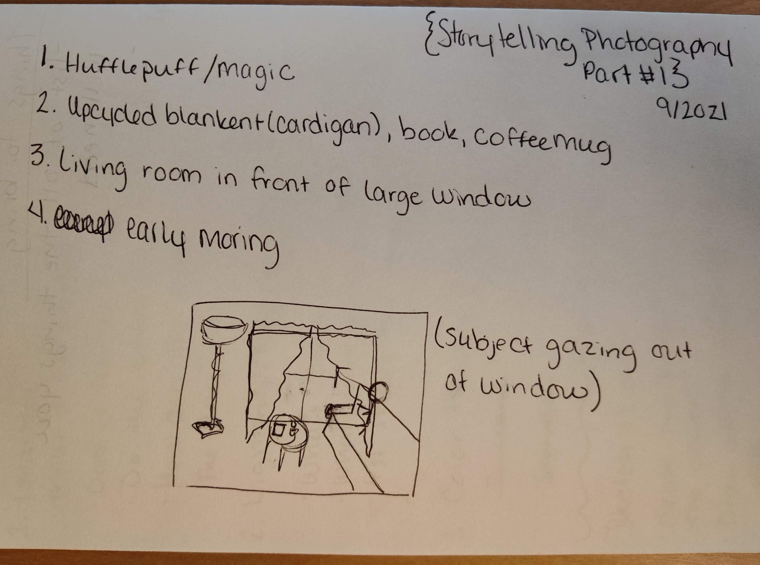 Storytelling Photography: Planning - image 1 - student project
