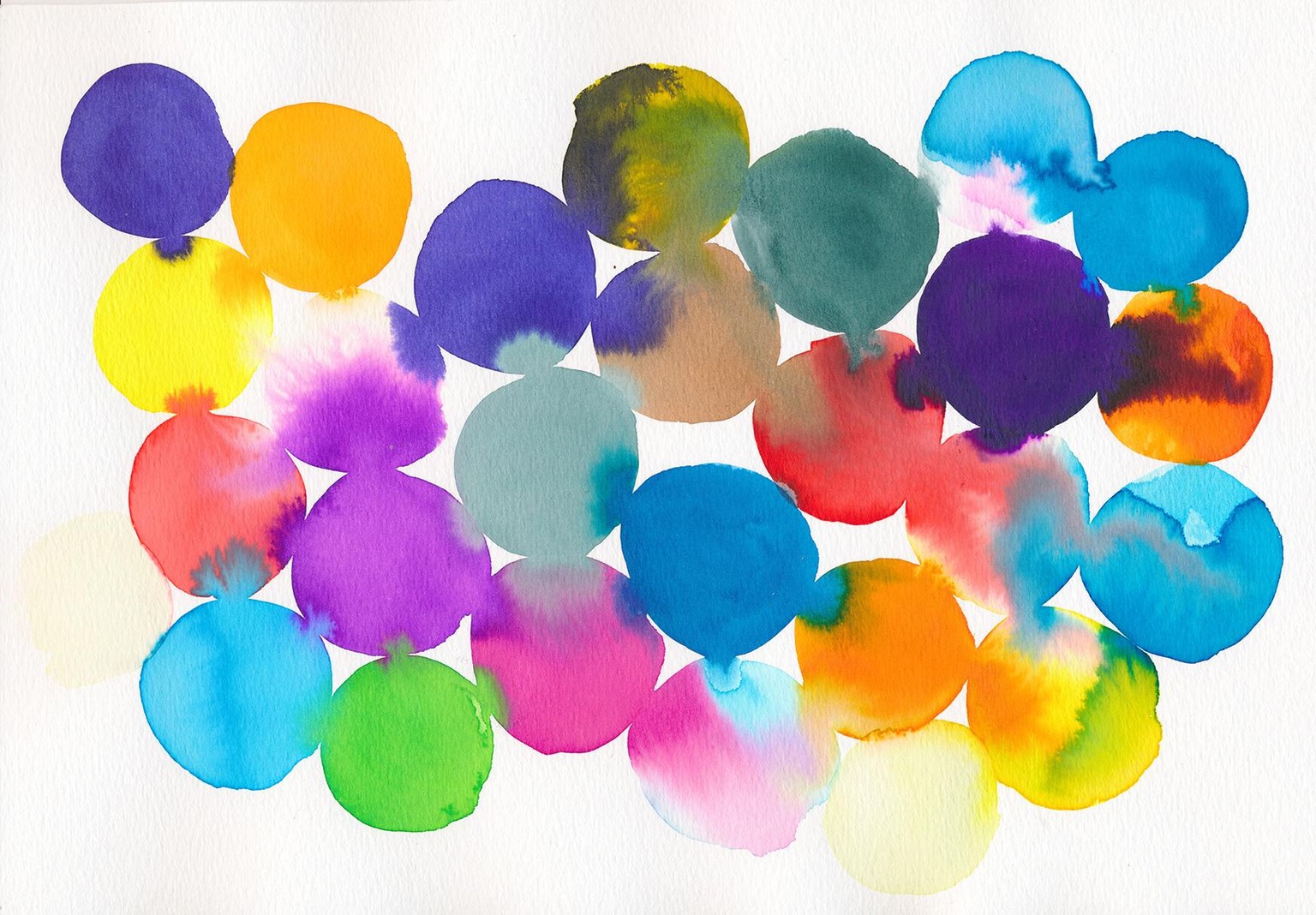 Natalie's Welcome to Watercolour Worksheets - image 2 - student project