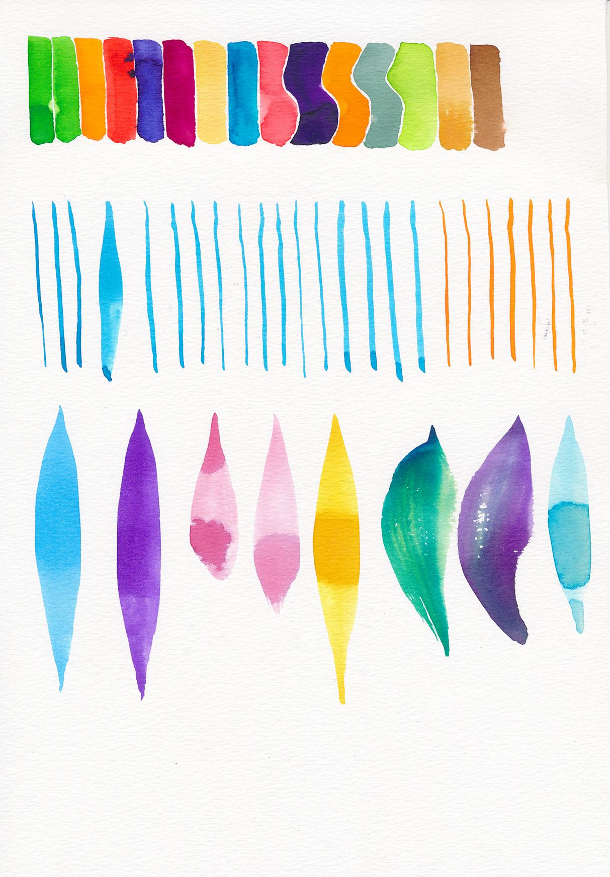 Natalie's Welcome to Watercolour Worksheets - image 5 - student project