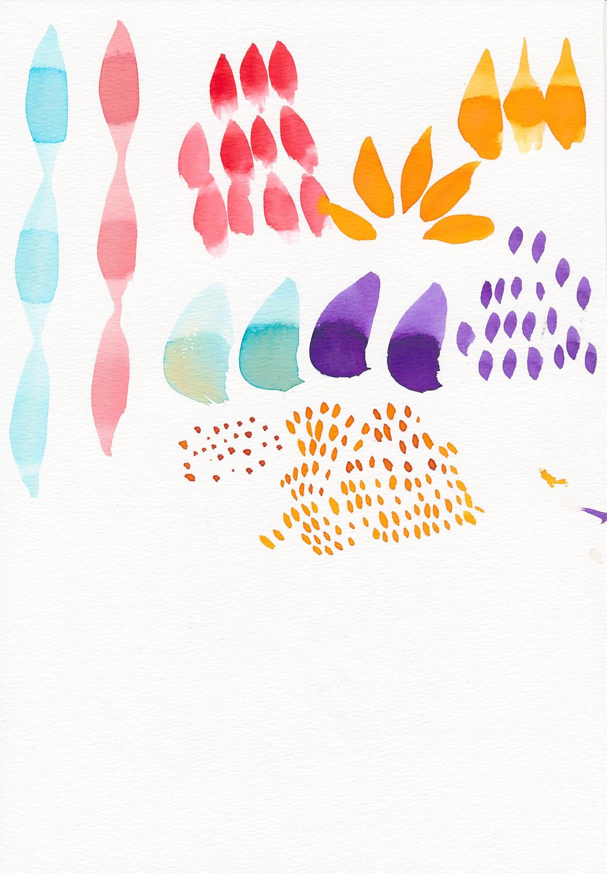 Natalie's Welcome to Watercolour Worksheets - image 6 - student project
