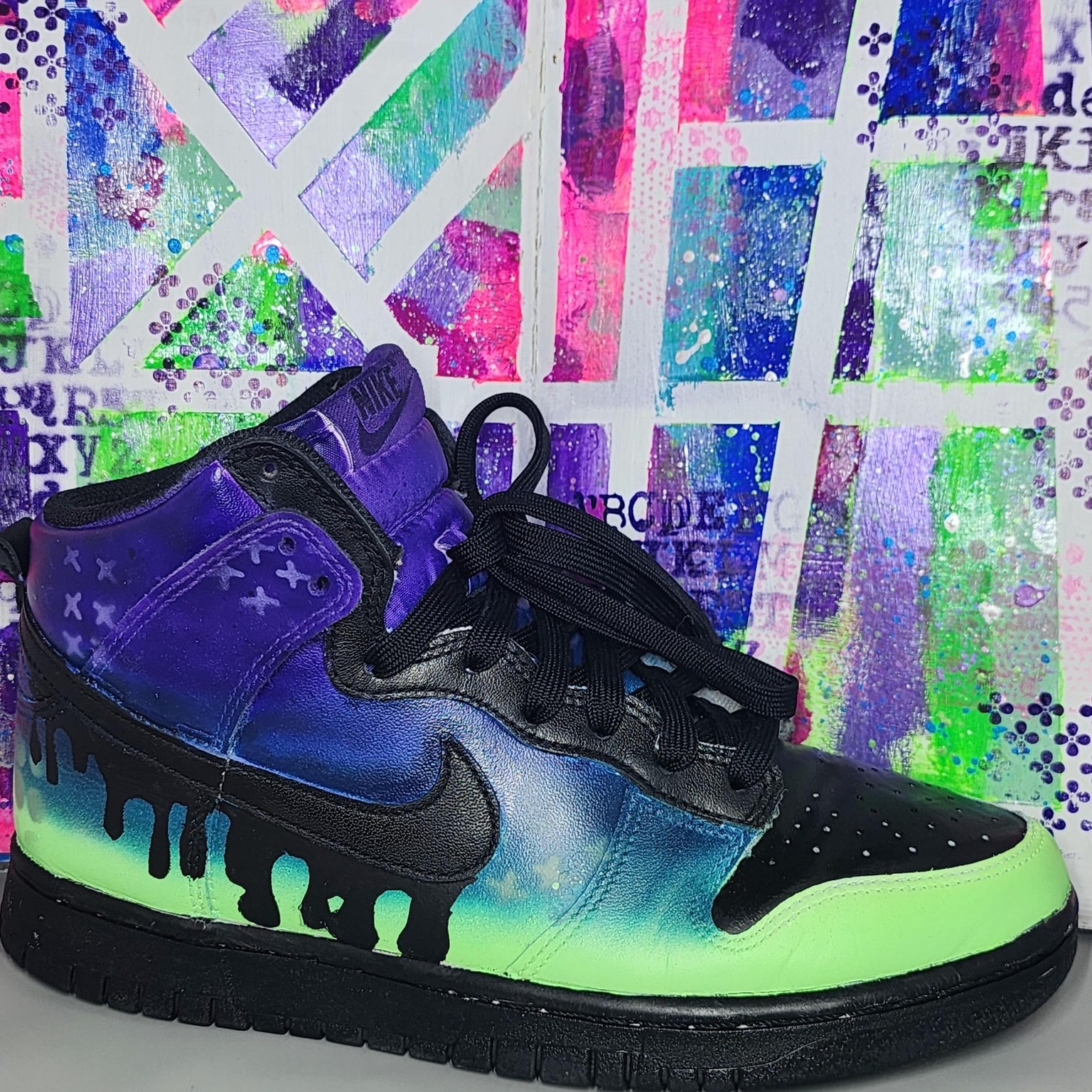 My sneakers/ panda dunk highs. - image 1 - student project