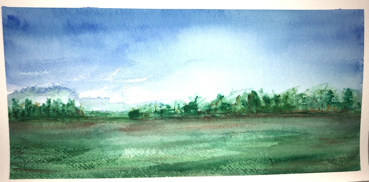 Abstract Landscape Project - image 2 - student project