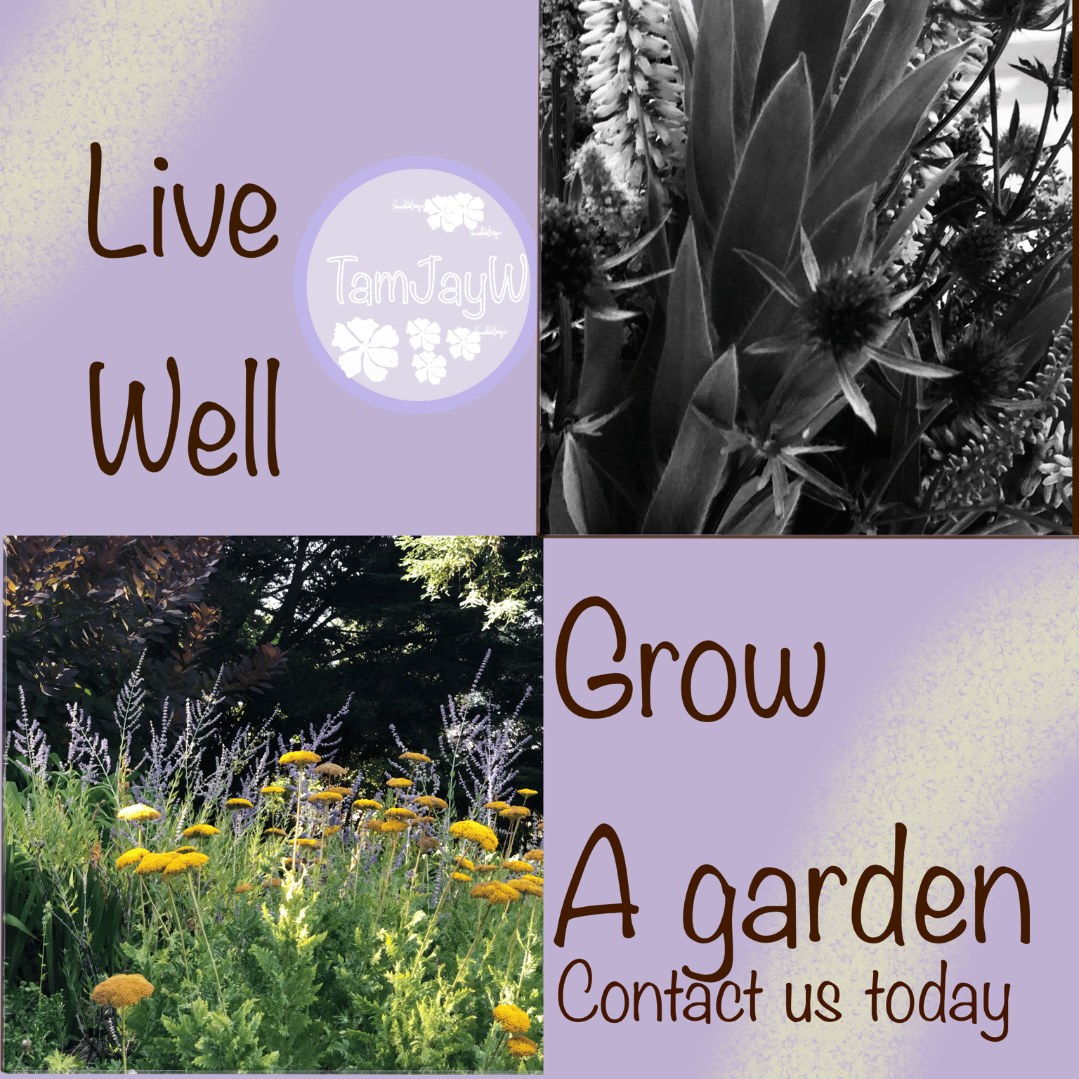 Social media post template-Gardens - image 1 - student project