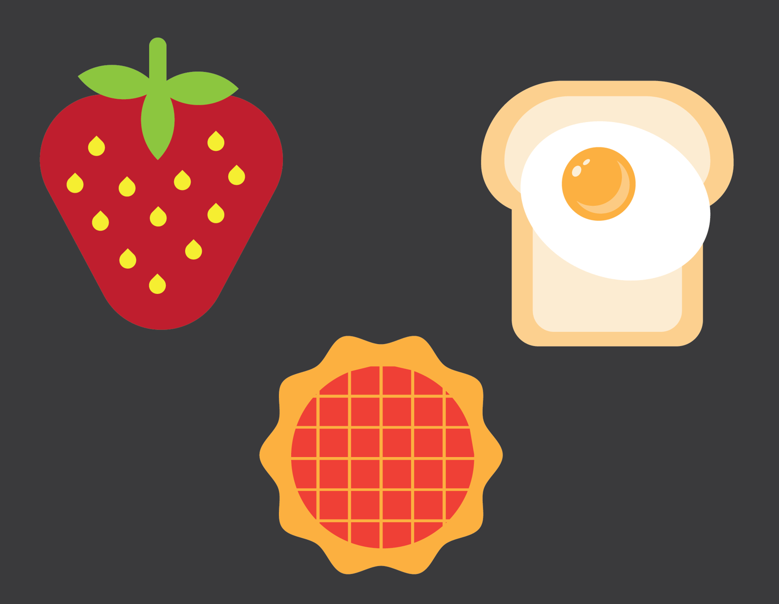 Class Project - Vector food illustrations - image 2 - student project