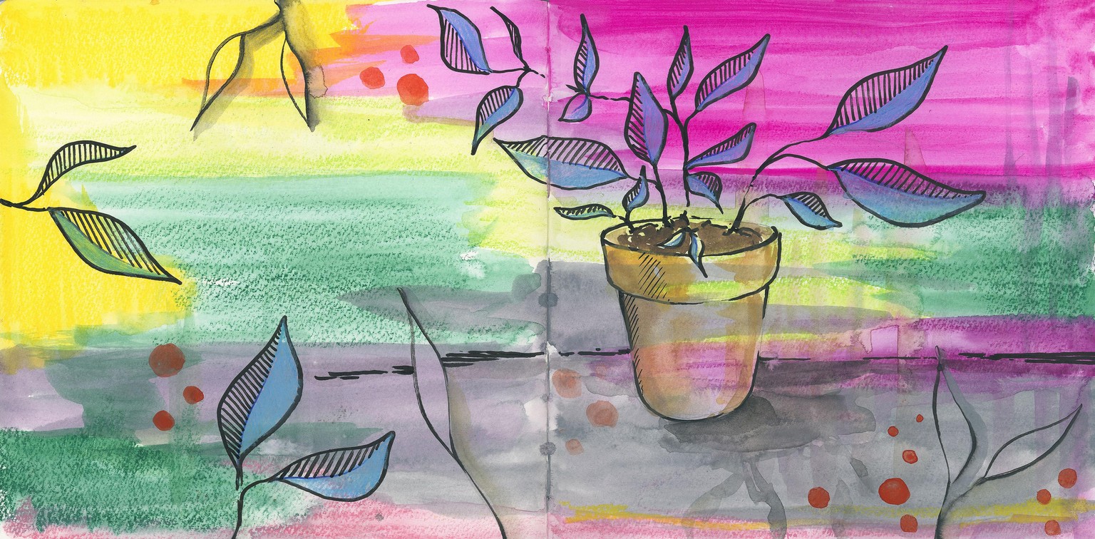 Drawing Everyday spread samples - image 3 - student project